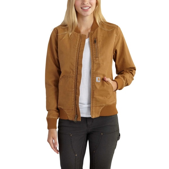 Carhartt Jackets & Blazers - Carhartt Rugged Flex Relaxed Fit Canvas Jacket Size M
